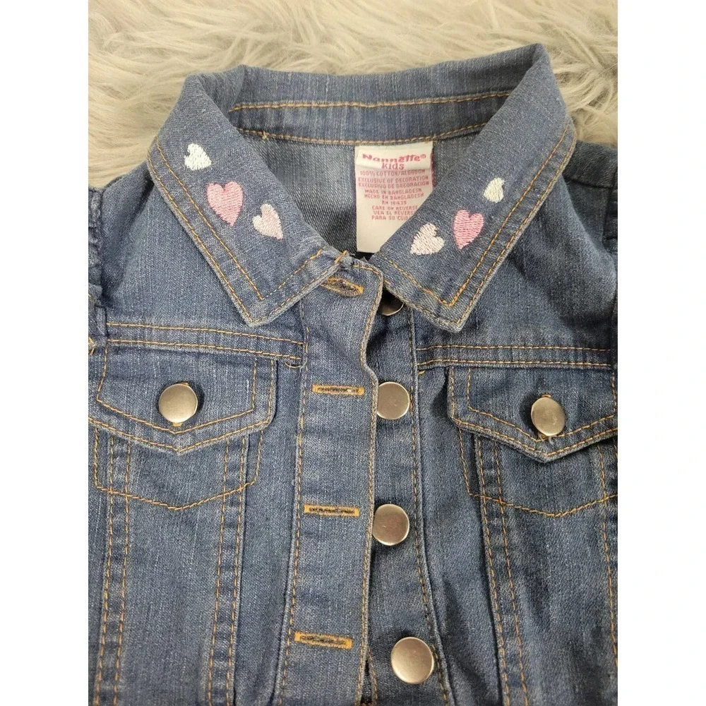 Unicorn Denim Jean Jacket Size 4